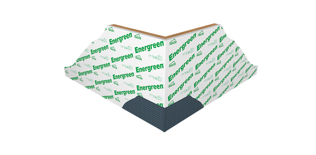 Energreen exterior sheathing insulation
