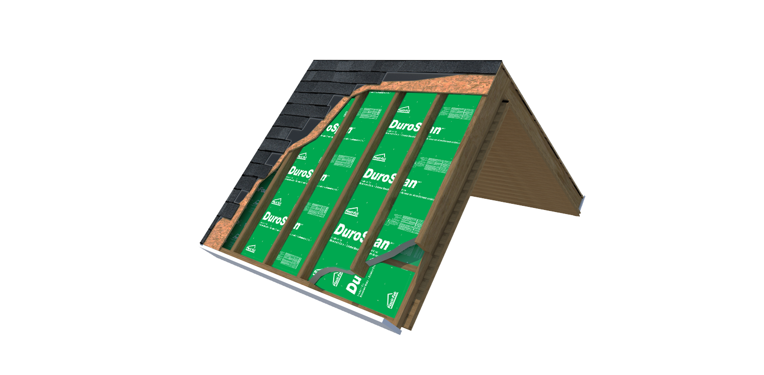 DuroSpan ceiling insulation