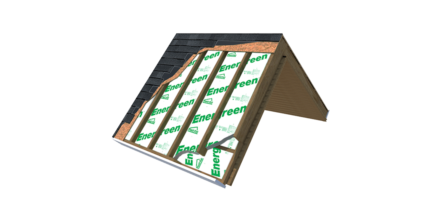 Energreen ceiling insulation