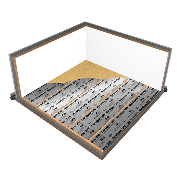 Insulating Above a Basement Slab with DuroSpan GPS R10