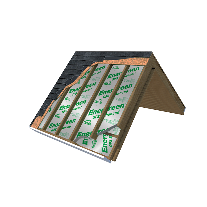 Cathedral Ceiling Insulation with Energreen Enhanced