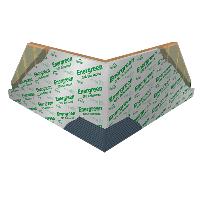 Exterior Insulating Sheathing with Energreen Enhanced