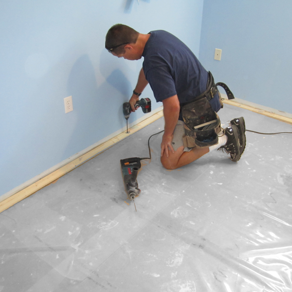 DuroSpan Insulating Above a Basement Slab