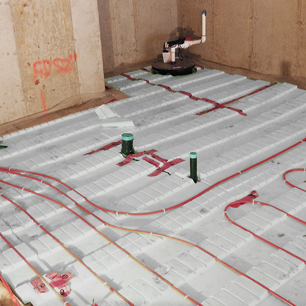 Durofoam Insulating Under a Basement Slab