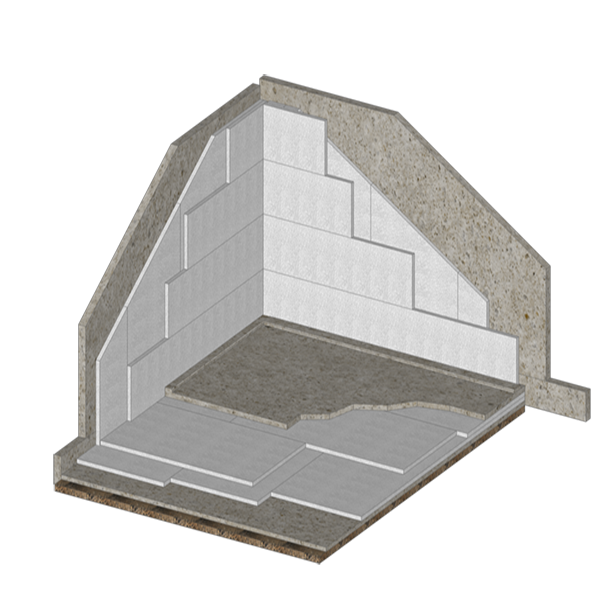 Insulating Freezer Floor and Walls with EnerSpan 25 Insulation