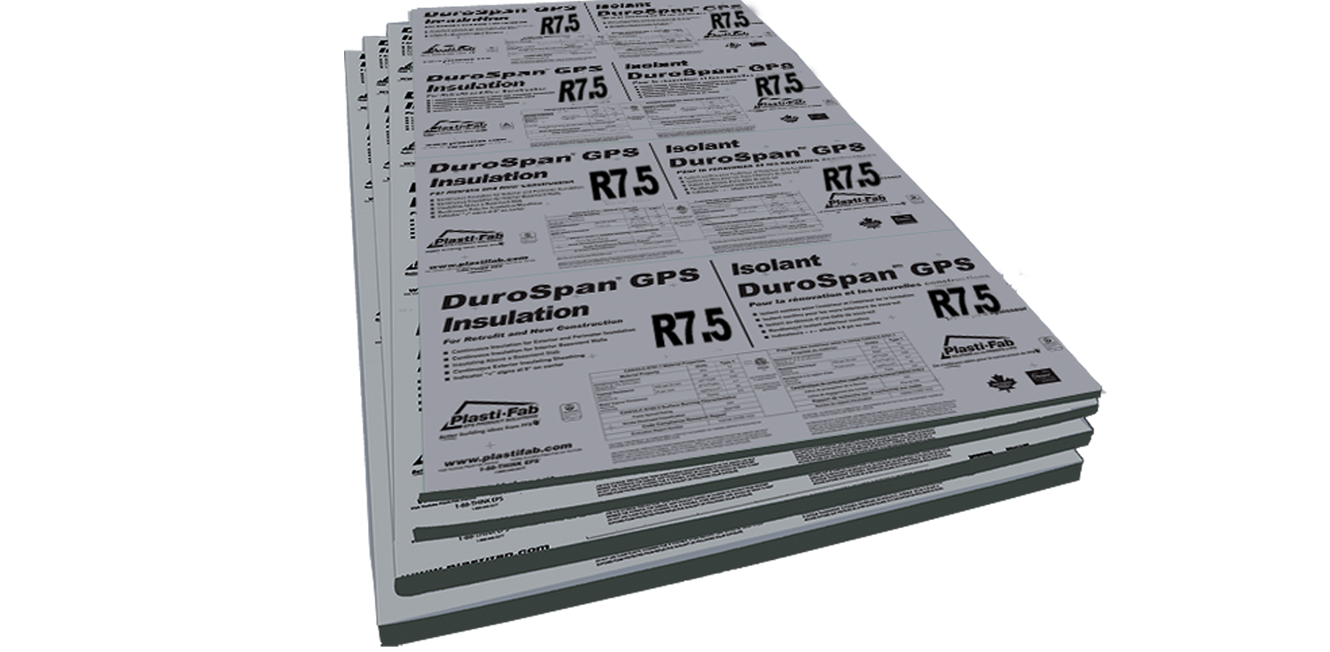 DuroSpan® GPS R7.5 Insulation PlastiFab EPS Product Solutions