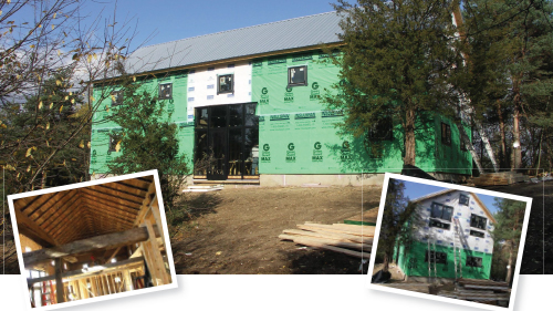 Barn conversion Insulspan SIPs