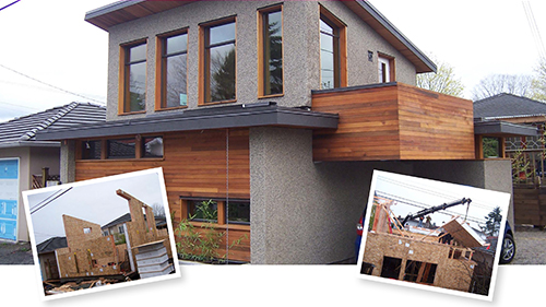 Laneway homes use Insulspan SIPs