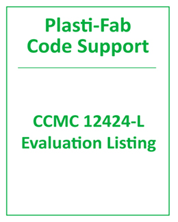 CCMC 12424-L Evaluation Listing