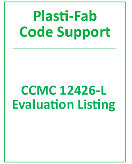 CCMC 12426-L Evaluation Listing