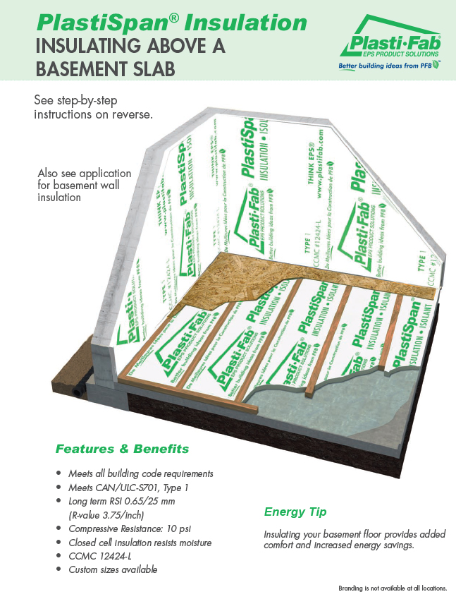 Application Guide - Above Slab with PlastiSpan