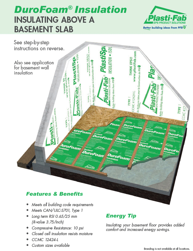 Application Guide - Above Slab with DuroFoam