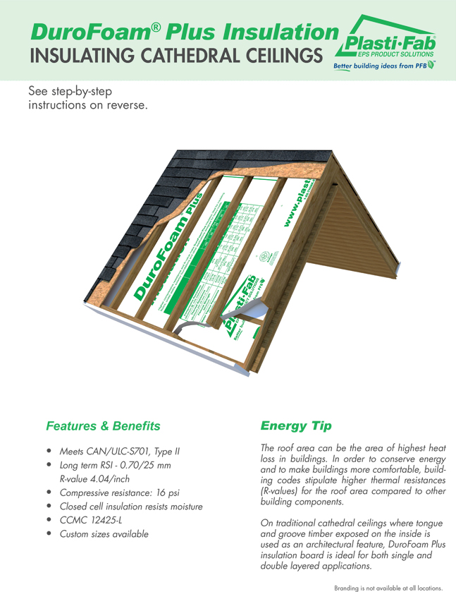 Application Guide - Cathedral Ceilings with DuroFoam Plus