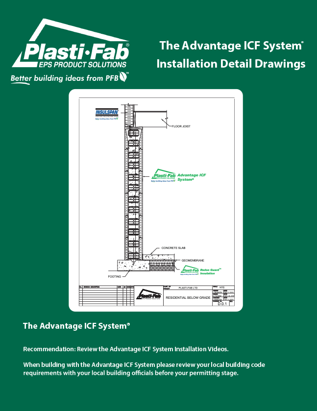 01 Advantage ICF System Detail Book