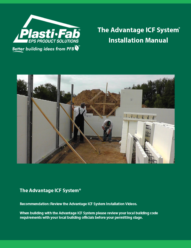 01 Advantage ICF System Installation Manual