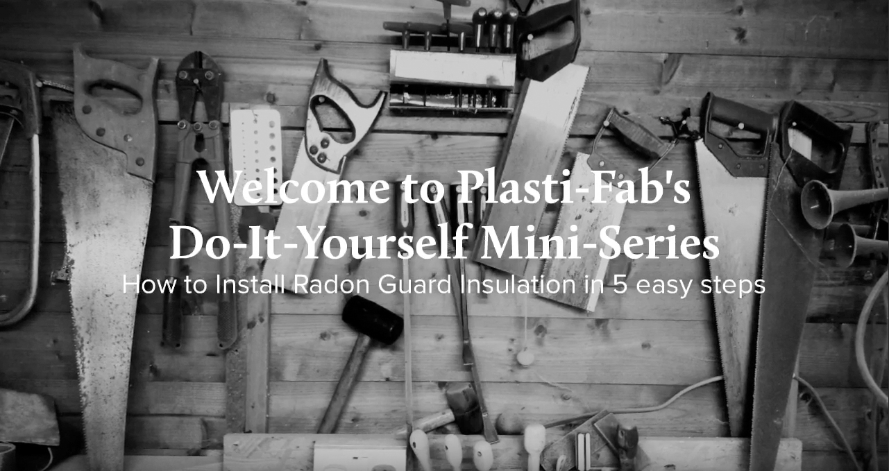 How to Install Radon Guard Insulation