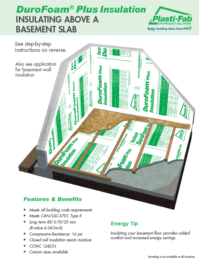 Application Guide - Above Slab with DuroFoam Plus