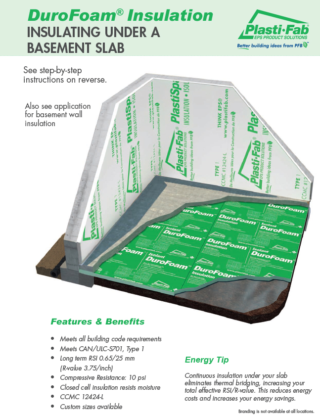 Application Guide - Under Slab with DuroFoam